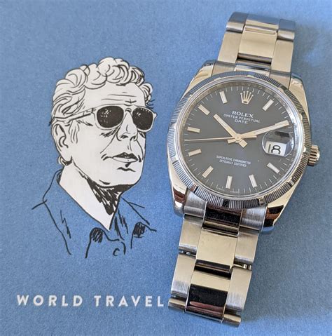 anthony bourdain rolex